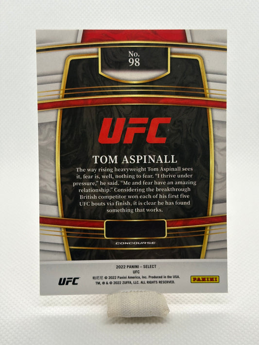 Tom Aspinall Concourse Rookie Card RC | 2022 Panini Select UFC
