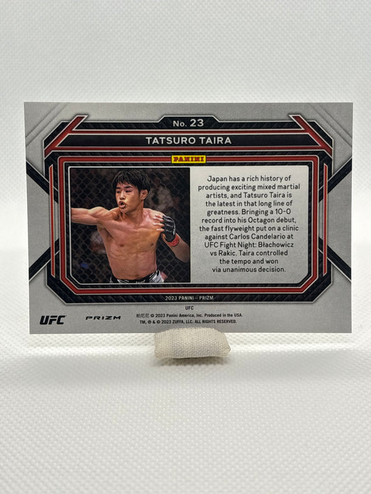 Tatsuro Taira Fast Break Prizm RC #23 | 2023 Panini Prizm UFC