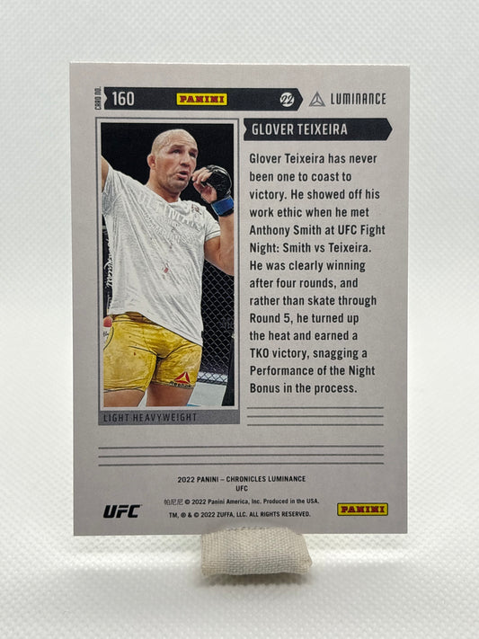 Glover Teixeira Luminance #160 66/99 | 2022 Panini Chronicles UFC