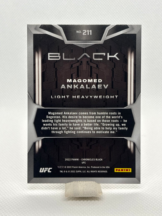 Magomed Ankalaev Black #211 43/99 | 2022 Panini Chronicles UFC