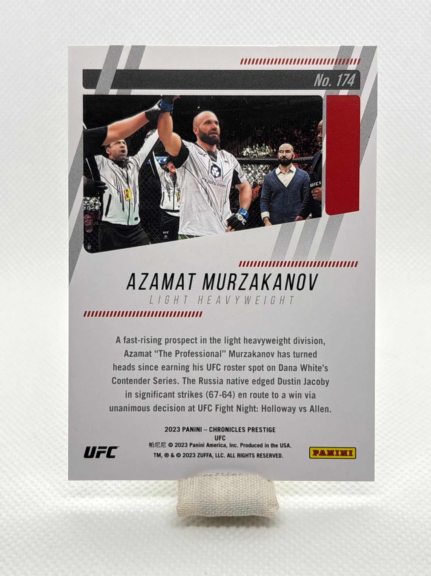 Azamat Murzakanov Prestige RC #174 070/199 | 2023 Panini Chronicles UFC