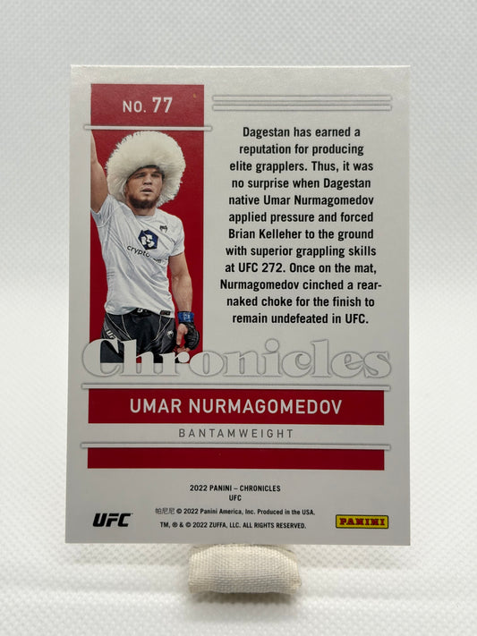 Umar Nurmagomedov Chronicles RC #77 | 2022 Panini Chronicles UFC