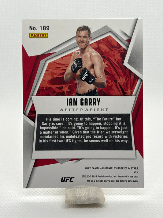 Ian Garry Rookies & Stars RC #189 | 2022 Panini Chronicles UFC