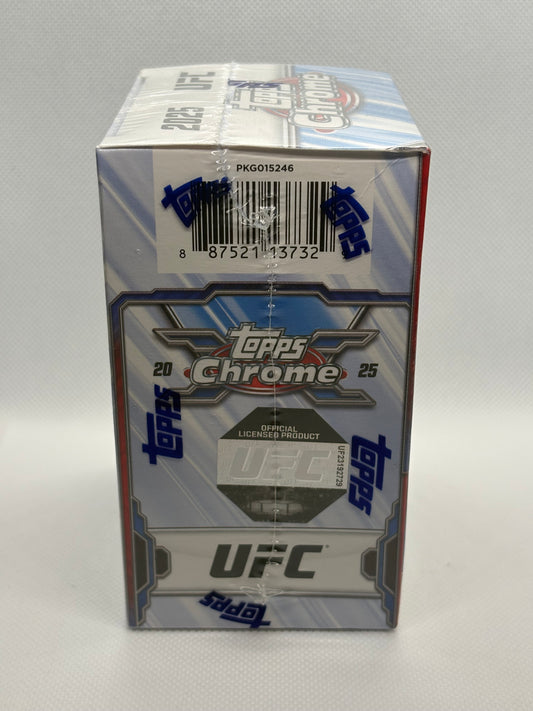 2025 Topps Chrome UFC Blaster Box (Sealed) | 6 Packs, 4 Cards Per Pack