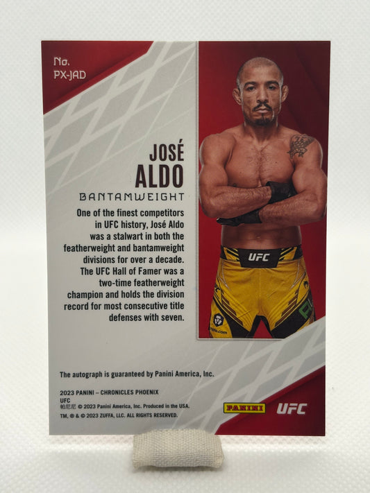 José Aldo Certified Autograph | 2023 Panini Chronicles Phoenix UFC