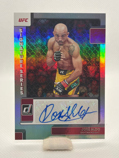 José Aldo Signature Series Auto | 2023 Panini Donruss UFC