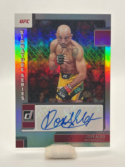 José Aldo Signature Series Auto | 2023 Panini Donruss UFC