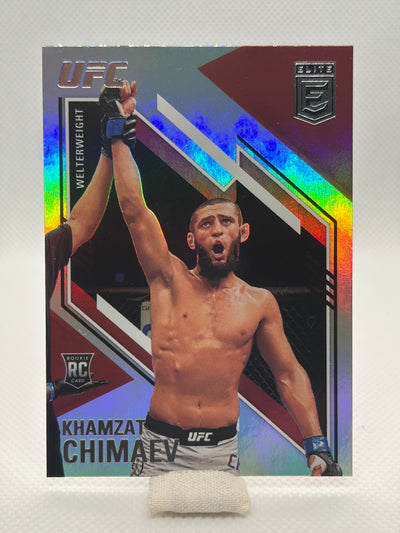Khamzat Chimaev Elite Rookie Card | 2021 Panini Chronicles UFC