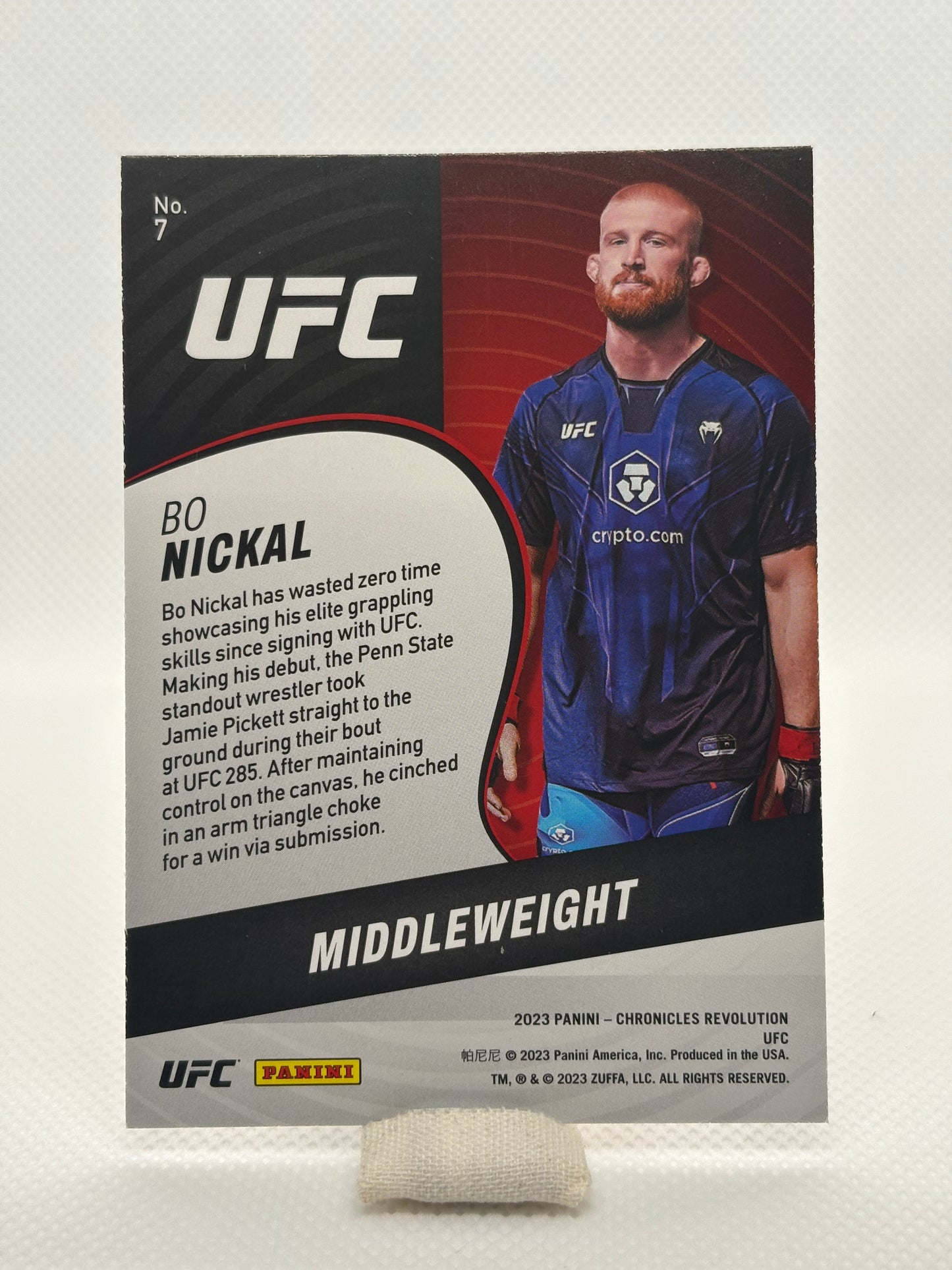 Bo Nickal Rookie Revolution | 2023 Panini Chronicles UFC