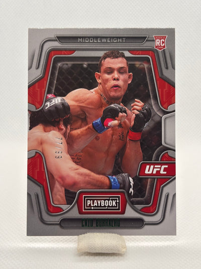 Caio Borralho Playbook Rookie /77 | 2023 Panini Chronicles UFC