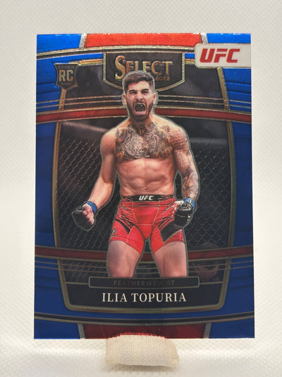 Ilia Topuria Blue Concourse Rookie | 2022 Panini Select UFC