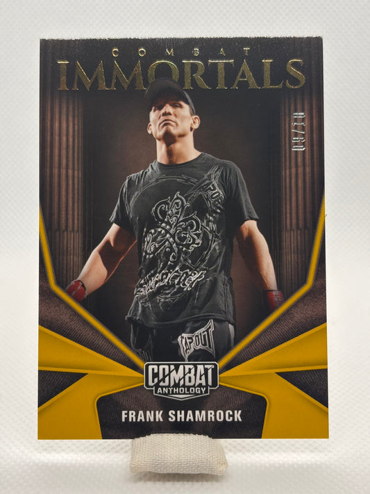 Frank Shamrock Combat Immortals /10 | 2025 Panini Combat Anthology