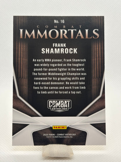 Frank Shamrock Combat Immortals /10 | 2025 Panini Combat Anthology