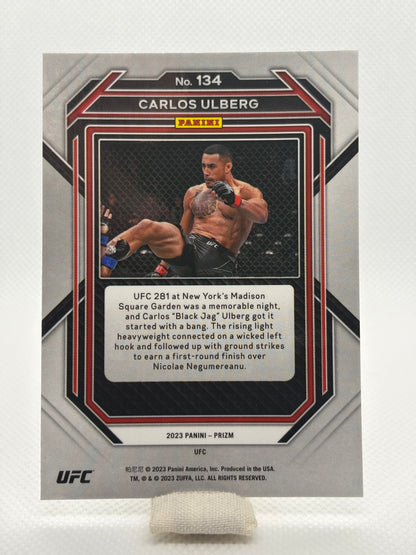 Carlos Ulberg Prizm Rookie Card | 2023 Panini Prizm UFC