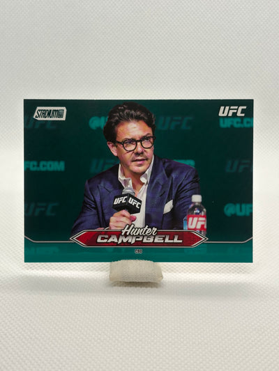 Hunter Campbell Teal Foil CBO Card | 2025 Topps Stadium Club UFC