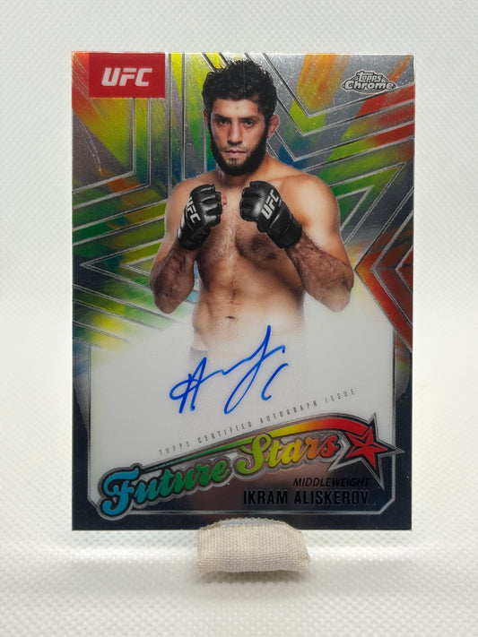 Ikram Aliskerov Future Stars Auto RC | 2025 Topps Chrome UFC