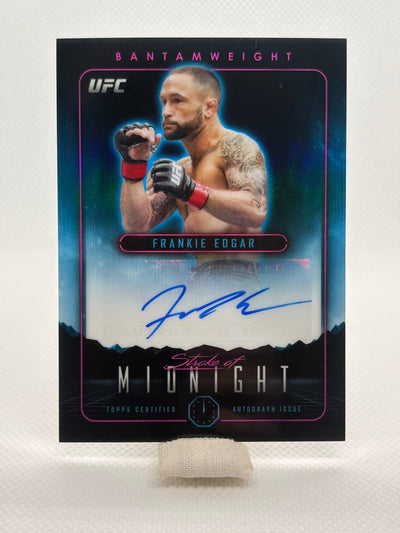Frankie Edgar Stroke of Midnight Auto | 2024 Topps Midnight UFC