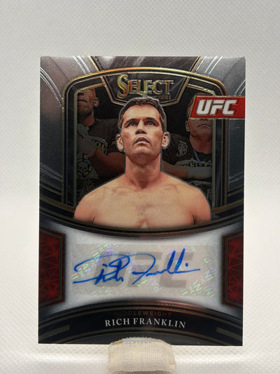 Rich Franklin Select Signatures Auto 11/149 | 2021 Panini Select UFC