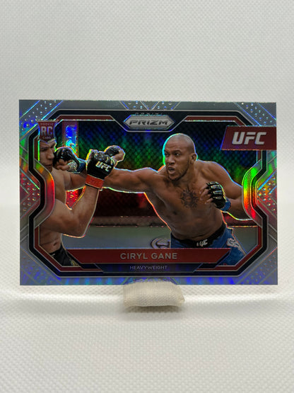 Ciryl Gane Silver Prizm Rookie Card RC | 2021 Panini Prizm UFC