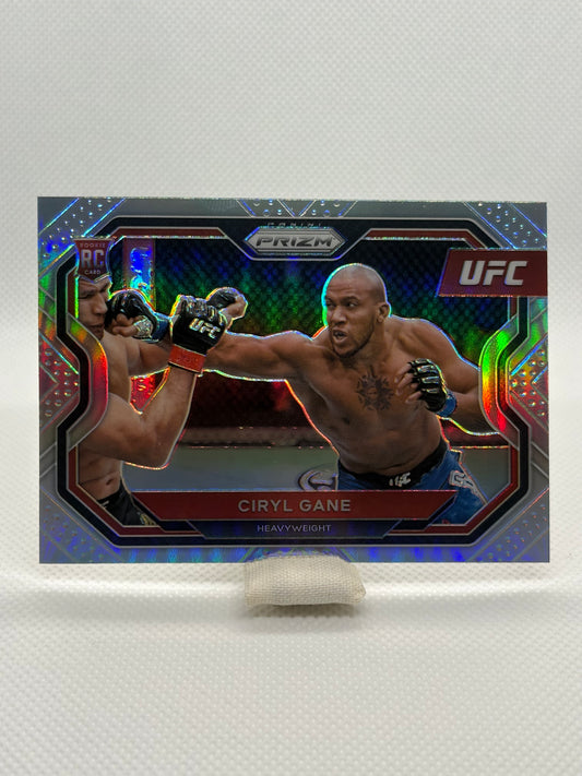 Ciryl Gane Silver Prizm Rookie Card RC | 2021 Panini Prizm UFC
