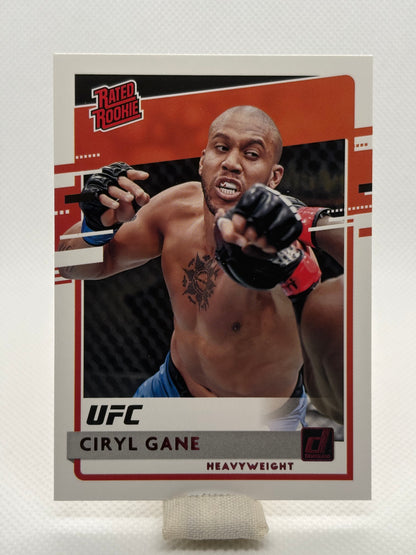 Ciryl Gane Rated Rookie Pink Parallel RC | 2021 Panini Chronicles Donruss UFC