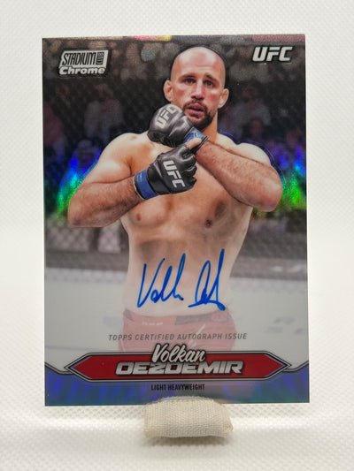 Volkan Oezdemir Chrome Auto #CAS-VOR | 2025 Topps Stadium Club UFC