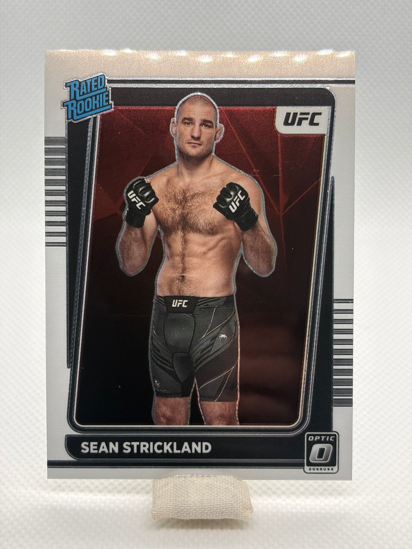 Sean Strickland Rated Rookie RC | 2022 Panini Donruss Optic UFC