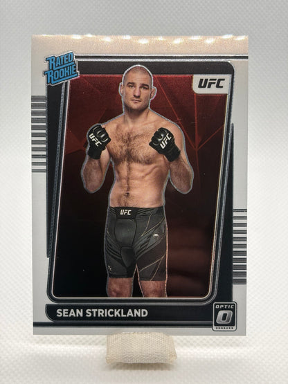 Sean Strickland Rated Rookie RC | 2022 Panini Donruss Optic UFC