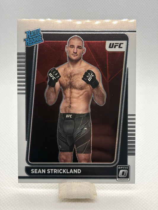 Sean Strickland Rated Rookie RC | 2022 Panini Donruss Optic UFC