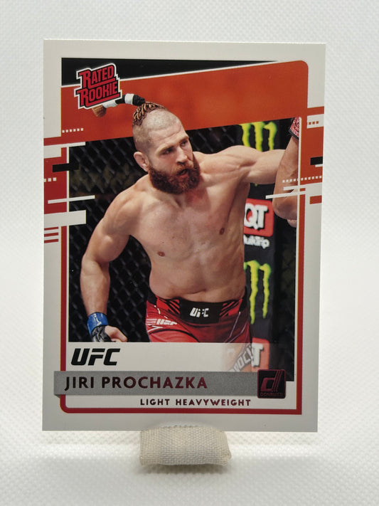 Jiri Prochazka Rated Rookie Pink Parallel RC | 2021 Panini Chronicles Donruss UFC