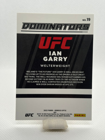 Ian Garry Dominators RC #19 | 2022 Panini Donruss Optic UFC