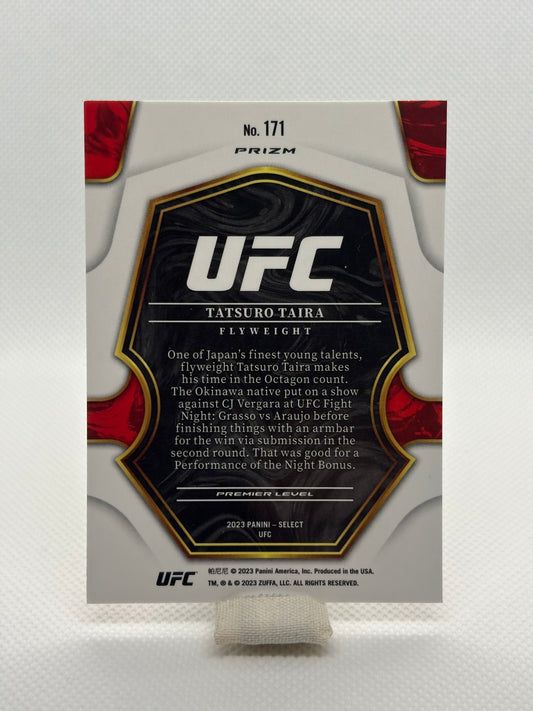 Tatsuro Taira Prizm RC Premier Level #171 | 2023 Panini Select UFC