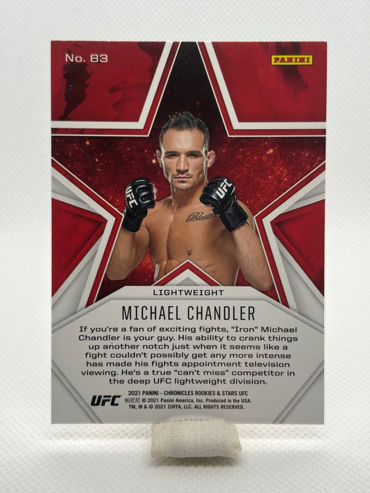 Michael Chandler Rookies & Stars Holo RC #83 | 2021 Panini Chronicles UFC