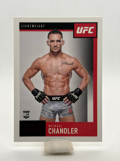 Michael Chandler Pink Parallel Score RC #100 | 2021 Panini Chronicles UFC