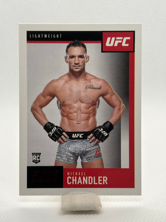 Michael Chandler Pink Parallel Score RC #100 | 2021 Panini Chronicles UFC
