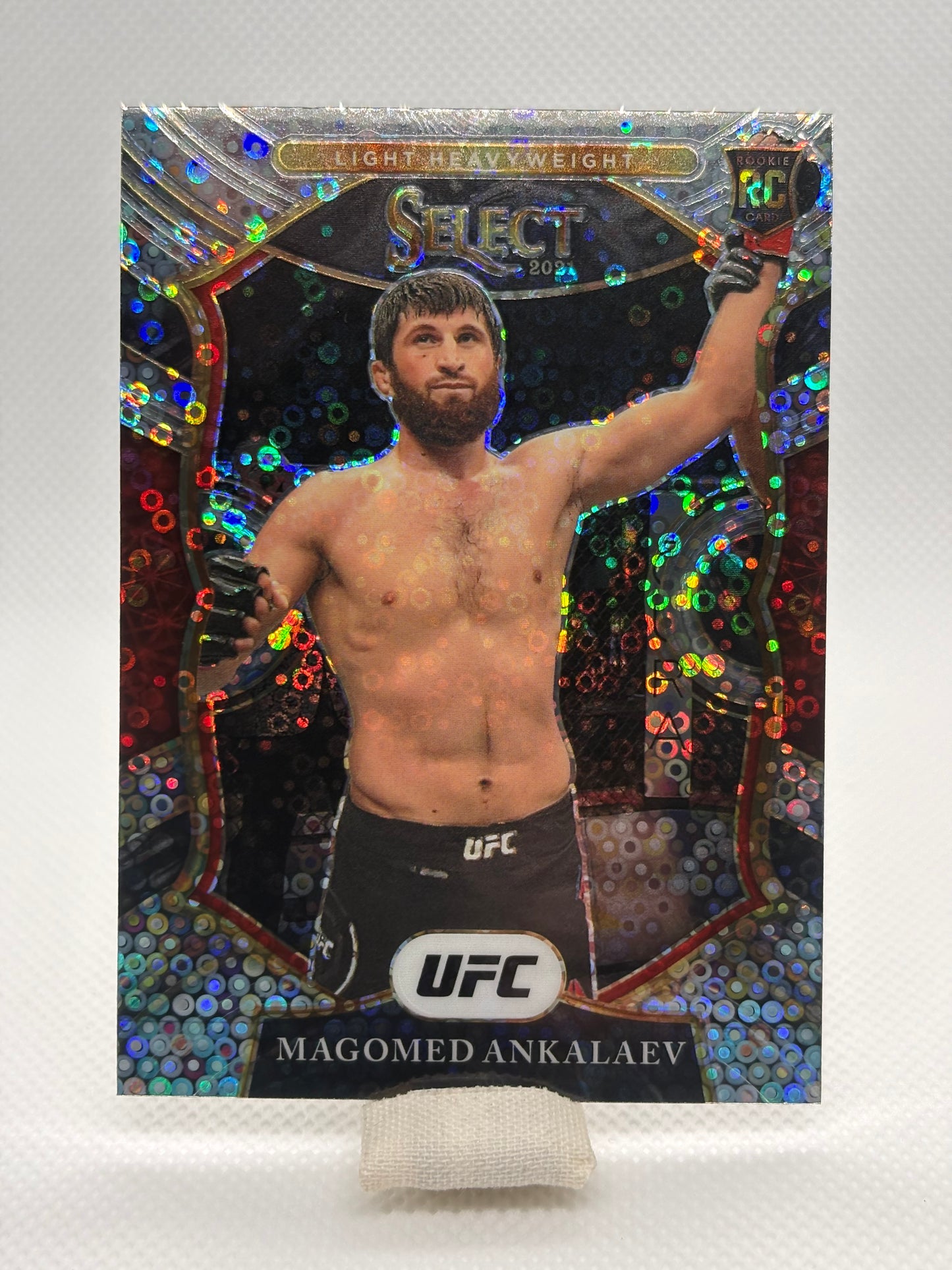 Magomed Ankalaev Prizm RC Concourse #36 | 2021 Panini Select UFC