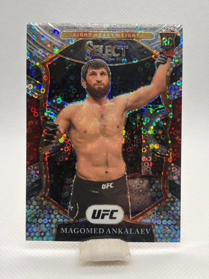 Magomed Ankalaev Prizm RC Concourse #36 | 2021 Panini Select UFC