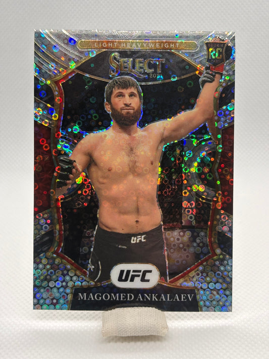 Magomed Ankalaev Prizm RC Concourse #36 | 2021 Panini Select UFC