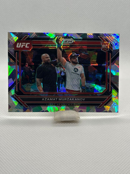 Azamat Murzakanov Fast Break Cracked Ice Prizm RC #18 | 2023 Panini Prizm UFC