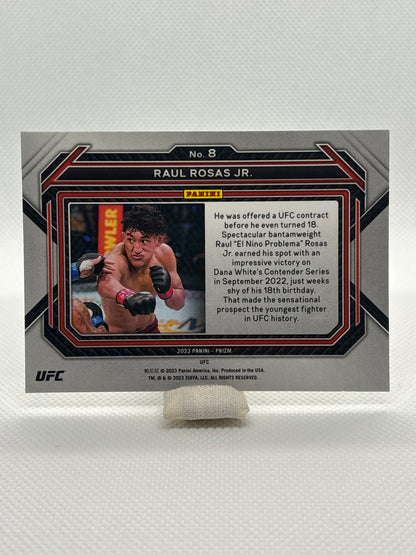 Raul Rosas Jr. Rookie Card RC #8 | 2023 Panini Prizm UFC