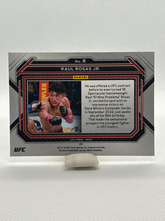 Raul Rosas Jr. Rookie Card RC #8 | 2023 Panini Prizm UFC