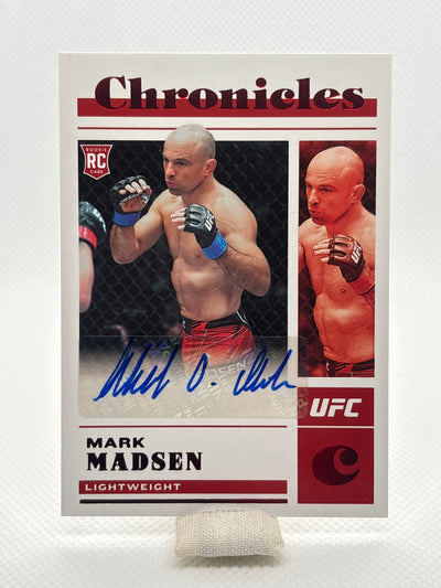 Mark Madsen Chronicles Signatures RC Auto #CS-MMS | 2023 Panini Chronicles UFC