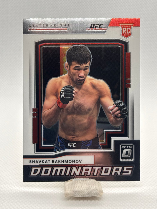 Shavkat Rakhmonov Dominators RC #25 | 2022 Panini Donruss Optic UFC