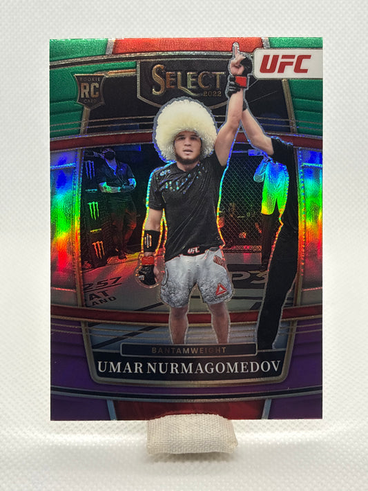 Umar Nurmagomedov Concourse Prizm RC #81 | 2022 Panini Select UFC