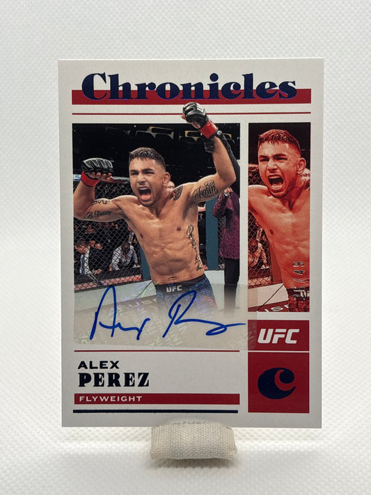 Alex Perez Chronicles Auto #CS-APZ 026/049 | 2023 Panini Chronicles UFC