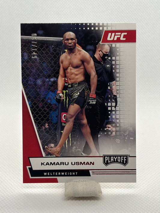 Kamaru Usman Playoff 067/149 #70 | 2021 Panini Chronicles UFC