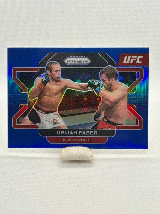 Urijah Faber Blue Prizm 064/199 #42 | 2022 Panini Prizm UFC
