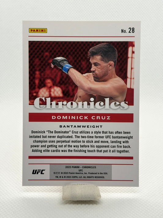 Dominick Cruz Chronicles 175/299 #28 | 2023 Panini Chronicles UFC