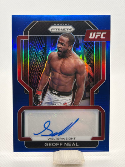Geoff Neal Signatures Blue Prizm Auto #SG-GFN 005/049 | 2022 Panini Prizm UFC