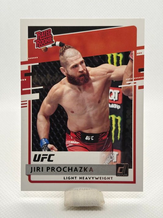 Jiří Procházka Rated Rookie RC #22 | 2021 Panini Chronicles Donruss UFC